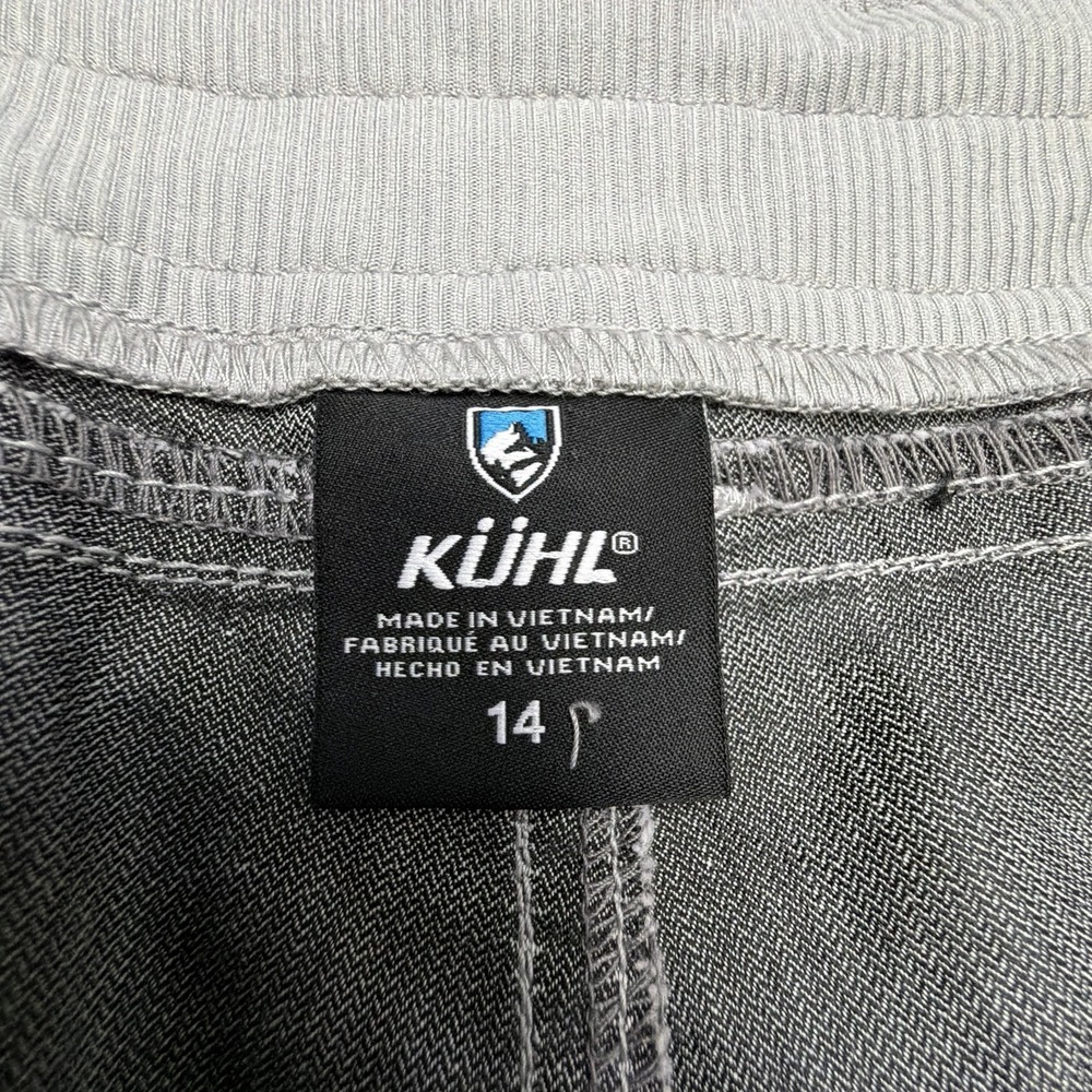 Kuhl Cabo Pants Womens 14 Short Gray Capri Hiking Outdoor Utility Crop Gorpcore - Picture 7 of 13
